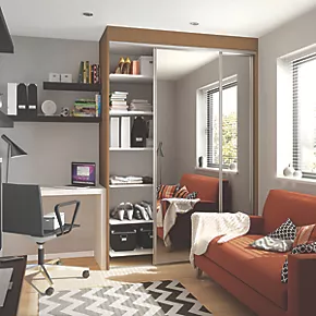 Spacepro Wardrobe Fillet Oak 2800 x 90mm 4 Spacepro Wardrobe Fillet Oak 2800 x 90mm - Image 2