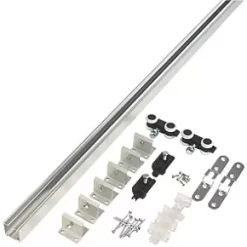 Rothley Herkules 120 SD/HS1218 1-Door Sliding Track System Aluminium 1800mm