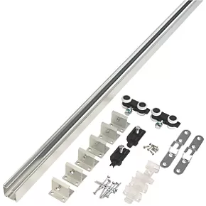 Rothley Herkules 120 SD/HS1218 1-Door Sliding Track System Aluminium 1800mm 3 Rothley Herkules 120 SD/HS1218 1-Door Sliding Track System Aluminium 1800mm