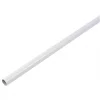 Smith & Locke Round Wardrobe Rail White 1829 x 25mm -Wardrobe Sales 3196V P
