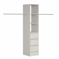 Spacepro Interior Storage Tower Unit Cashmere 450 x 2100mm