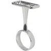 Smith & Locke Rail Centre Bracket Polished Chrome 25mm -Wardrobe Sales 4519V P