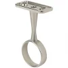Smith & Locke Rail Centre Bracket Brushed Nickel 25mm -Wardrobe Sales 4694V P