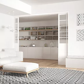 Henderson Pocket Door PDK10 1-Door Sliding Track System Silver 1785mm 8 Henderson Pocket Door PDK10 1-Door Sliding Track System Silver 1785mm - Image 6