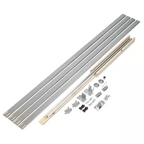 Henderson Pocket Door PDK10 1-Door Sliding Track System Silver 1785mm 3 Henderson Pocket Door PDK10 1-Door Sliding Track System Silver 1785mm