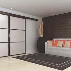 Henderson Husky 100 H100/18A 1-Door Sliding Track System Silver 1800mm -Wardrobe Sales 6178J A3