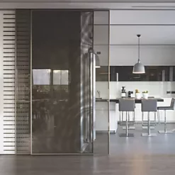 Henderson Husky 100 H100/18A 1-Door Sliding Track System Silver 1800mm -Wardrobe Sales 6178J A5