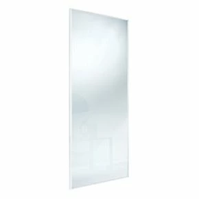 Spacepro Classic 2-Door Framed Sliding Mirror Wardrobe Doors White Frame Mirror Panel 1793 x 2260mm 4 Spacepro Classic 2-Door Framed Sliding Mirror Wardrobe Doors White Frame Mirror Panel 1793 x 2260mm - Image 2