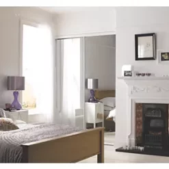 Spacepro Classic 2-Door Framed Sliding Mirror Wardrobe Doors White Frame Mirror Panel 1793 x 2260mm 9 Spacepro Classic 2-Door Framed Sliding Mirror Wardrobe Doors White Frame Mirror Panel 1793 x 2260mm -Wardrobe Sales 6772F A3