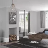 Spacepro 2-Door Sliding Wardrobe Door Kit Dove Grey Frame Mirror Panel 1145 x 2260mm