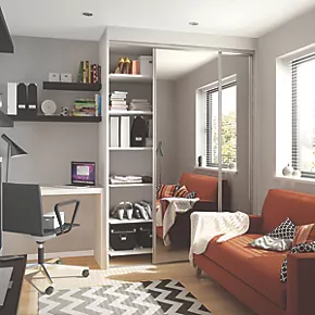 Spacepro Wardrobe Fillet White 2800 x 90mm 4 Spacepro Wardrobe Fillet White 2800 x 90mm - Image 2