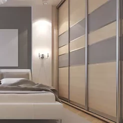 Henderson Double-Top W12 2-Door Sliding Track System Silver 1200mm 10 Henderson Double-Top W12 2-Door Sliding Track System Silver 1200mm -Wardrobe Sales 9964J A2