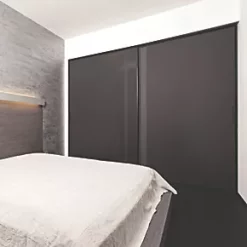 Henderson Double-Top W12 2-Door Sliding Track System Silver 1200mm 12 Henderson Double-Top W12 2-Door Sliding Track System Silver 1200mm -Wardrobe Sales 9964J A4