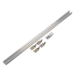 Henderson Double-Top W12 2-Door Sliding Track System Silver 1200mm